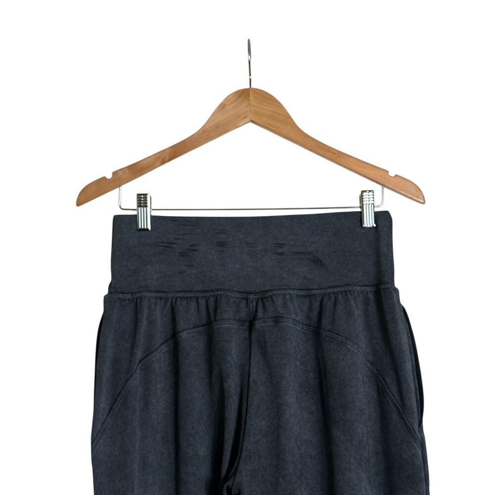 Athleta Salutation Joggers Garment Dyed Gray Soft Lounge Pants L - Picture 6 of 8